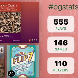 Looking Back at 2025: My Most Played Board Games