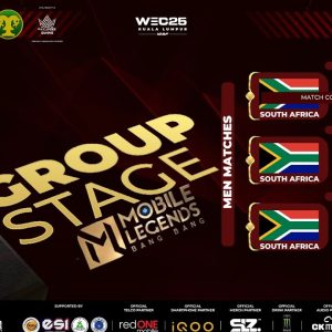 South Africa's MLBB Team Faces Iran in World Esports Championship
