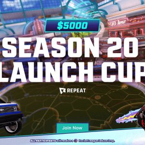 Repeat.gg Announces Season 20 Rocket League Tournaments with Cash Prizes and In-Game Rewards