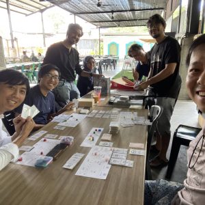 Board Game Testing Fun at Nasi Kandar Apollo