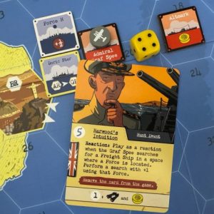 Top Wargame Cards I Like: Card 66 - Harwood’s Intuition in The Hunt by Salt & Pepper Games